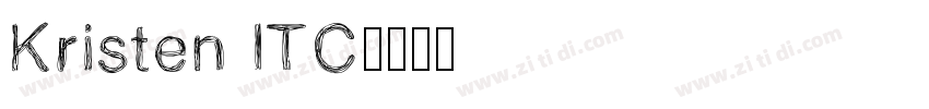 Kristen ITC字体转换
